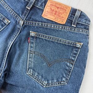 Vtg Y2k Levis 505 Mens Cut Off Shorts Sz 32 Made in USA 2000s 00s 11.5" Inseam